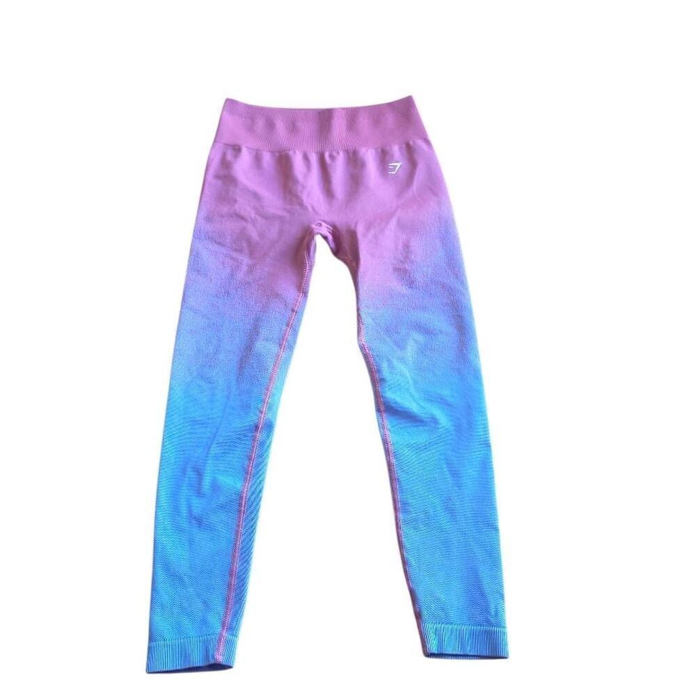 Gymshark womens Sz M multicolor Adapt ombre seamless leggings
